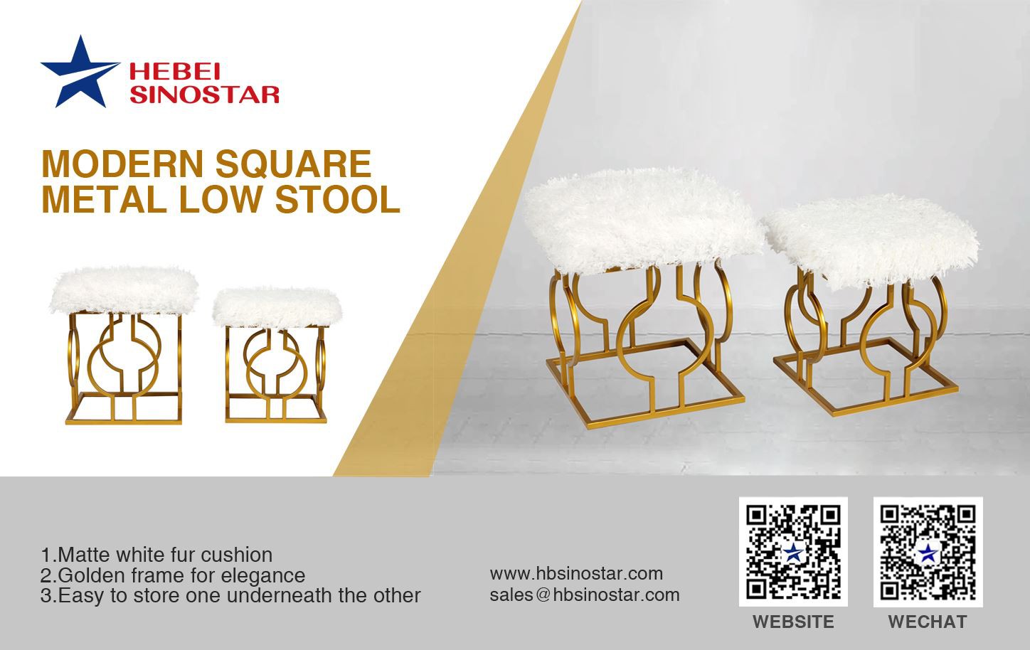 1Modern-Square-Metal-Low-Stool-hbsinostar 1Modern-Square-Metal-Low-Stool-hbsinostar