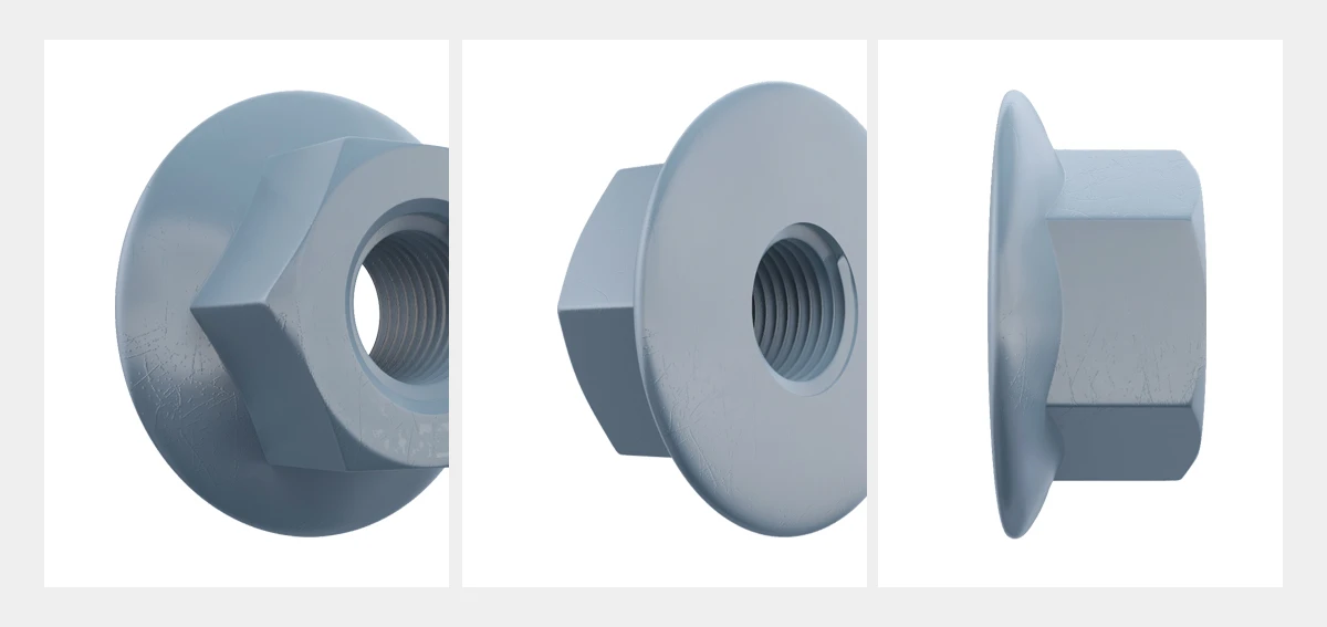 Hexagon Flange Nut details